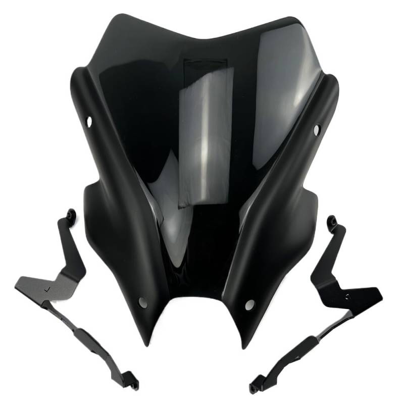 CWDQYNLG Windschild Motorrad Motorradteile Touring Sports Windschutz Windschutz Visier Deflektor für MT-09 MT09 FZ09 FZ-09 SP 2021–2023 von CWDQYNLG
