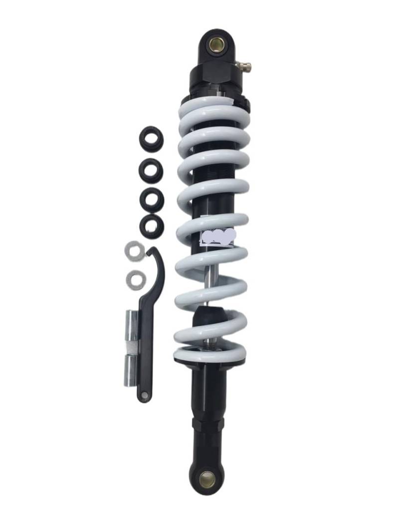 Luftstoßdämpfer Hinten 12mm Feder 360mm 370mm 380mm 400mm 430mm Motorrad-Stoßdämpfer für Navi 110 für Viking 2014-2018 für Sabre 2008 von CWDQYNLG