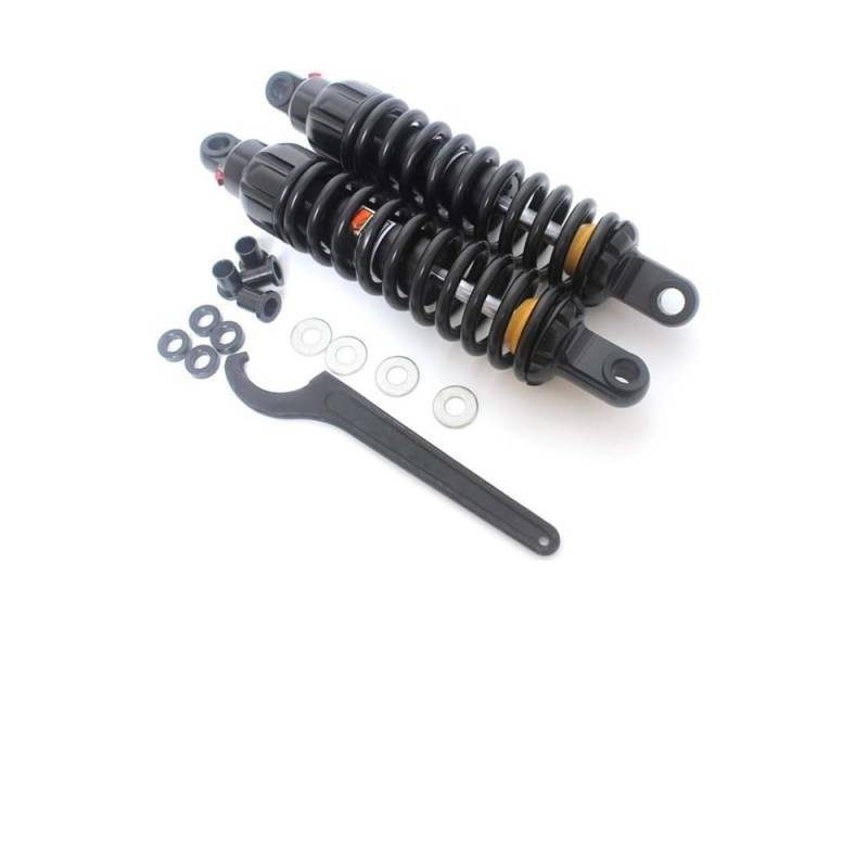 Luftstoßdämpfer Hinten 325mm Motorrad 1 Paar Einstellbare Stoßdämpfer Hinten Suspension Stoßdämpfer Heber Stoßdämpfer Suspension von CWDQYNLG
