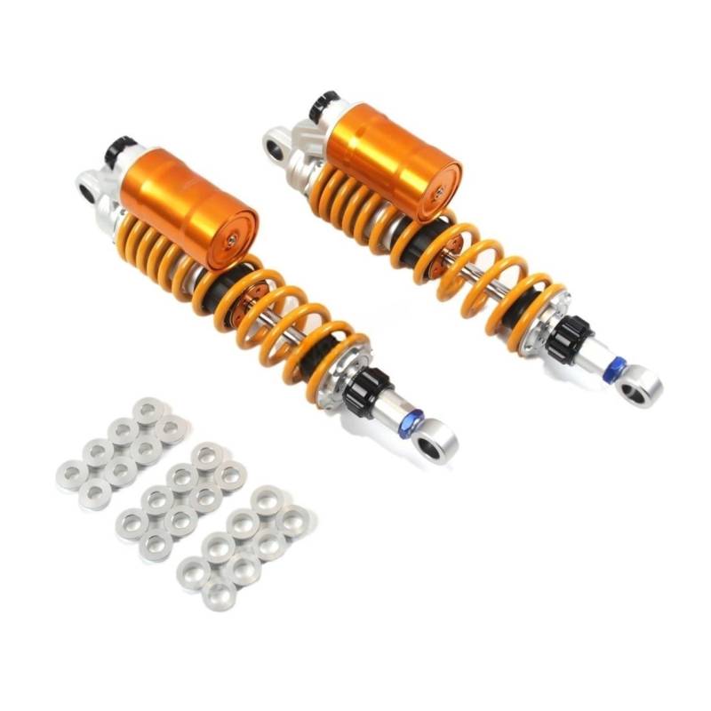 Luftstoßdämpfer Hinten 330 mm/13 Zoll Motorrad-Roller, einstellbare, mit Stickstoff aufgeladene Stoßdämpfer hinten für CB400 1992–1998, für CB400 1993–1995 von CWDQYNLG