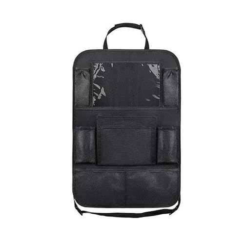 2er Auto Rücksitz Organizer für Toyota Aygo X 2022-2024, Autositz Organizer Anti Kick und Verschleißfest Wasserdichtes Plane Kick-Matten-Schutz von CWMAD
