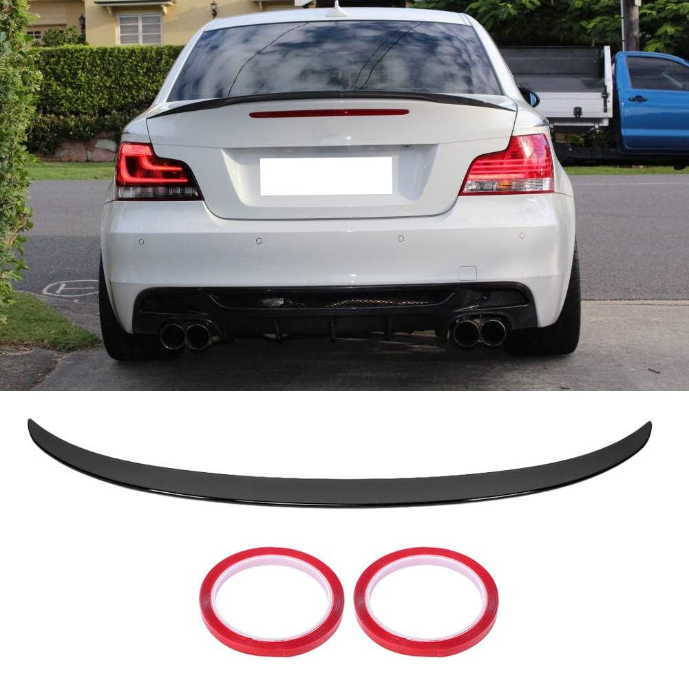 Auto Heckspoiler Spoilerlippe für Serie 1 E82 Coupe Convertibile Serie 1 E88 Convertibile, Heckspoilerlippe Heckspoiler-Verlängerungsflügel Spoilerlippe Dekorieren Sie Ihr Auto Auto Heckspoiler Spoilerlippe für Serie 1 E82 Coupe Convertibile Serie 1 E88 Convertibile, Heckspoilerlippe Heckspoiler-Verlängerungsflügel Spoilerlippe Dekorieren Sie Ihr Auto von CWMAD