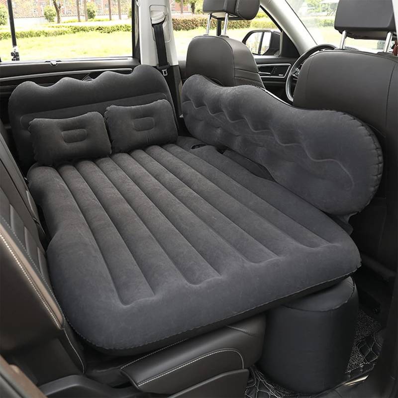 Auto Matratze für Renault Clio IV, Auto Luftmatratzen Aufblasbare Camping Kombi Luftbett Camping Outdoor Traveling Aktivitäten,Black von CWMAD