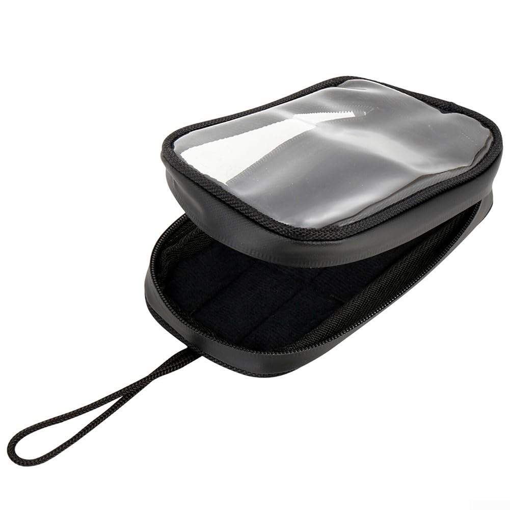CWOQOCW Motorrad Tanktasche 7 Zoll Magnet Kraftstofftasche Handyhalter Wasserdicht PU Leder mit Klarem Bildschirm Fenster für GPS Navigation CWOQOCW Motorrad Tanktasche 7 Zoll Magnet Kraftstofftasche Handyhalter Wasserdicht PU Leder mit Klarem Bildschirm Fenster für GPS Navigation von CWOQOCW