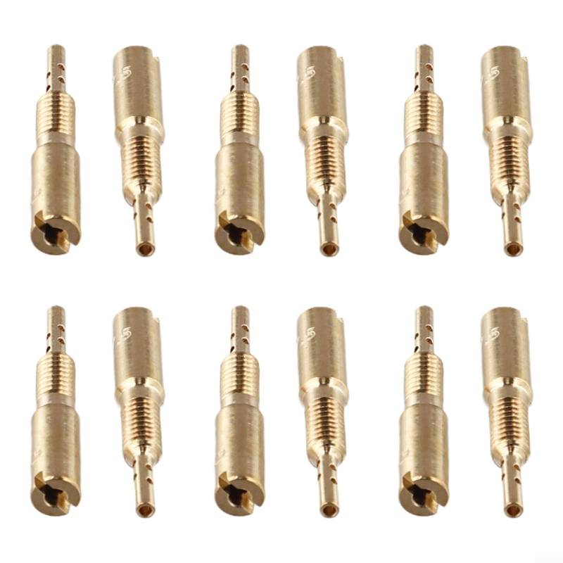 Für Mikuni TM333640 Für Pilotdüsen 12er Set inkl. Größen von 32 5 bis 60, Direktinstallationen erhältlich von CWOQOCW