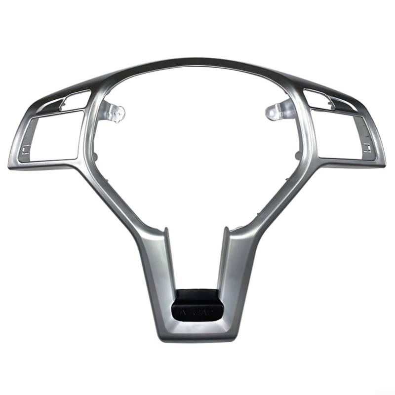 Lenkrad-Dekor-Abdeckung, Auto-Lenkradverkleidung, Silber, für C-Klasse W204 E-Klasse W212 2012–2014, Karbonfaser-Optik (Silber) von CWOQOCW