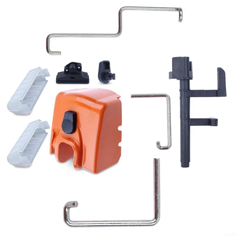 Luftfilter-Abdeckungs-Set für Kettensägen MS210 MS230 MS250 023 025, Kettensägen-Luftfilterabdeckung mit Verriegelungsmechanismus von CWOQOCW