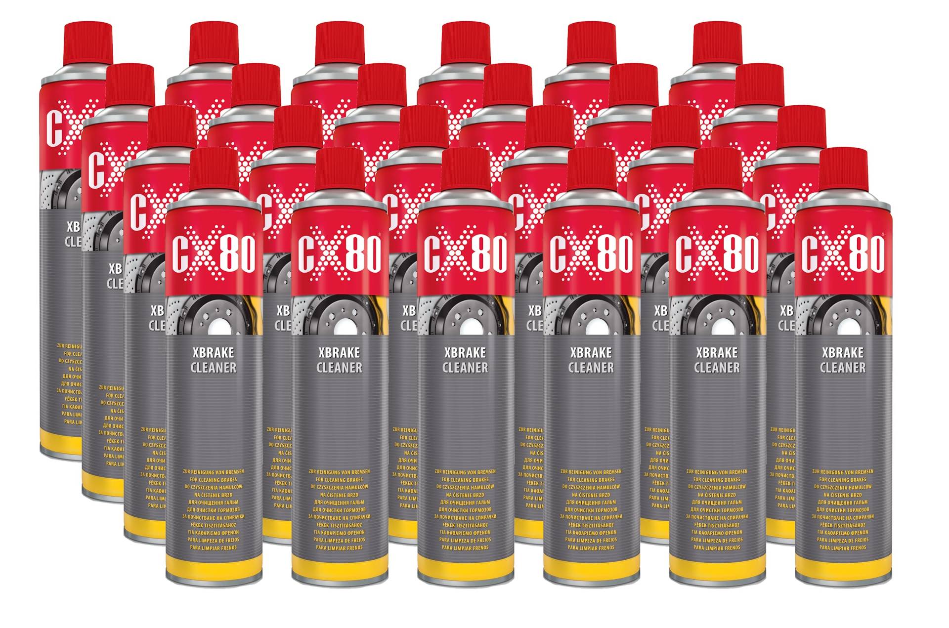 CX80 XBrake Cleaner 600ml Spray - Bremsenreiniger (1) von CX80