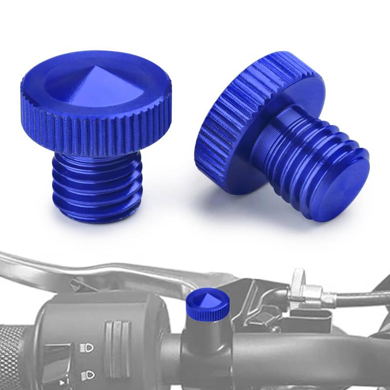 CXEPI M10*1.25mm Motorrad Spiegel Blindstopfen, Aluminium Spiegelloch Schrauben für MT07 FZ07 MT09 FZ09 MT10 MT25 MT125 MT15 MT01 MT03 XSR700 XSR900 NMAX 125 Tracer 9GT 900GT YZF R3 R6 R7 R9 von CXEPI