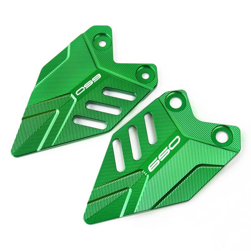 CXEPI Motorrad Hinten Fußrasten Fußrasten Fersenschutz Platte Schutz für Z650 Z 650 N-inja-650 2017 2018 2019 2020 2021 2022 2023 2024 2025 von CXEPI