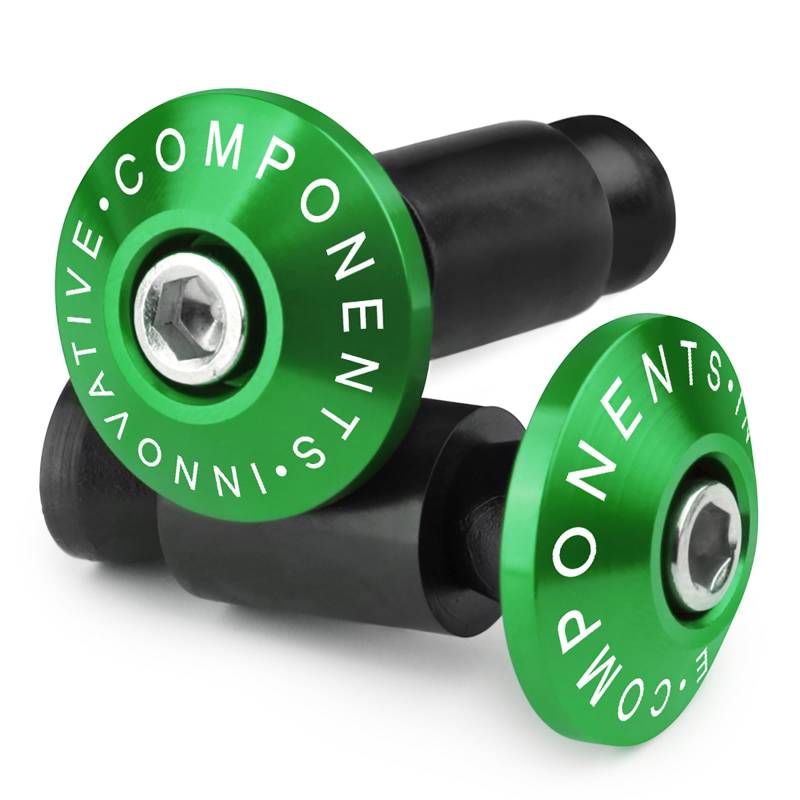 CXEPI Motorrad Lenkergewichte,Universelle Lenkerenden für Ø22mm (7/8") Lenker,Grün von CXEPI