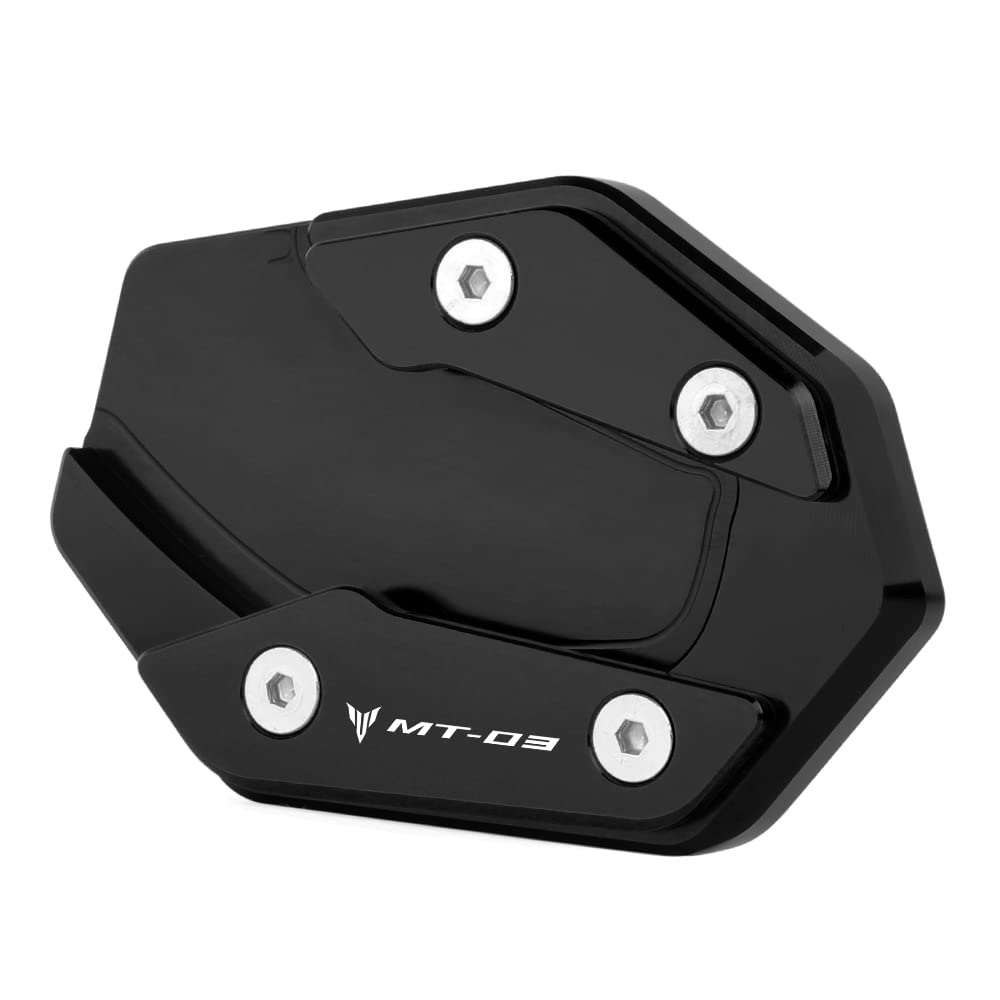 CXEPI Motorrad Seitenständer Vergrößern Fuß-Verbreiterung Ständer Platte Pad für MT03 MT-03 MT 03 2019 2020 2021 2022 2023 2024 von CXEPI