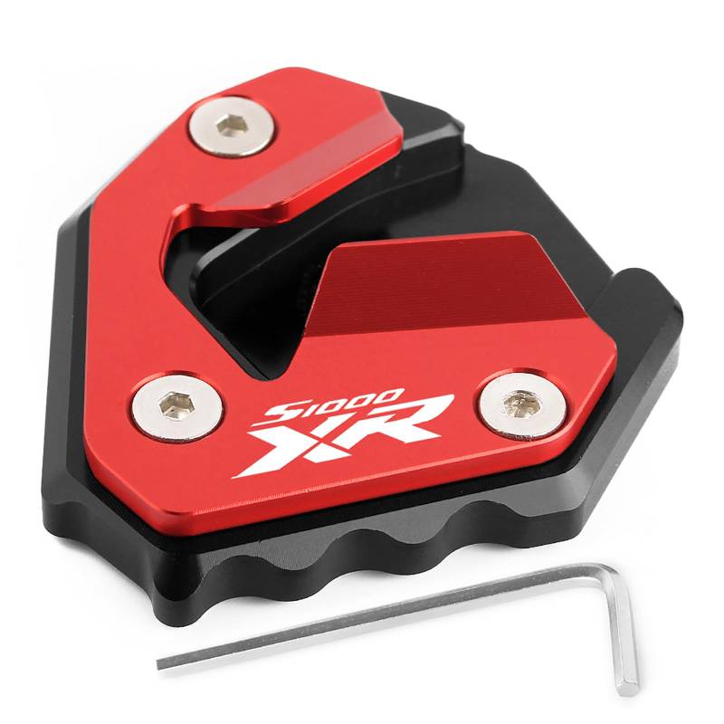 CXEPI Motorrad Seitenständer Vergrößern Fuß-Verbreiterung Ständer Platte Pad für S1000XR 2015-2019 von CXEPI