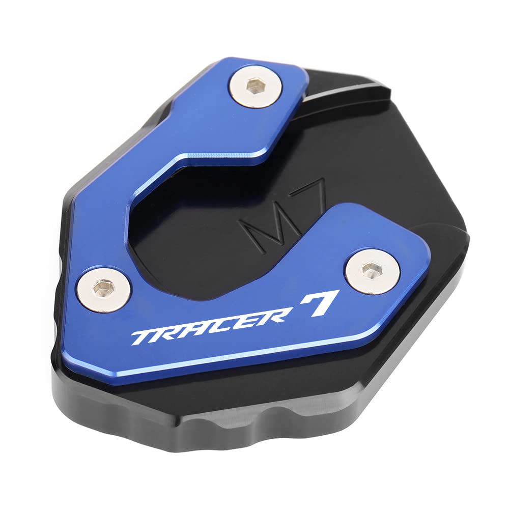 CXEPI Motorrad Seitenständer Vergrößern Fuß-Verbreiterung Ständer Platte Pad für Tracer 7 TRACER 7GT 2020 2021 2022 2023,Blau CXEPI Motorrad Seitenständer Vergrößern Fuß-Verbreiterung Ständer Platte Pad für Tracer 7 TRACER 7GT 2020 2021 2022 2023,Blau von CXEPI