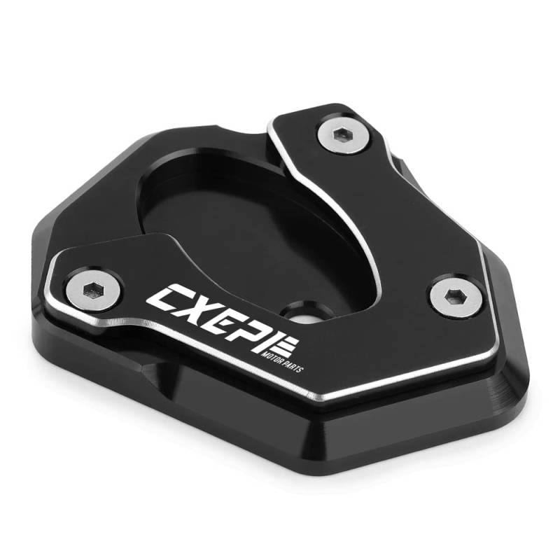 CXEPI Motorrad Seitenständer Vergrößern Unterstützung Fuß-Verbreiterung Ständer Platte für Z900 Z900SE Z650 Z800 Z1000 Z650RS ER6N Ninja650 Ninja1000sx ZX6R von CXEPI
