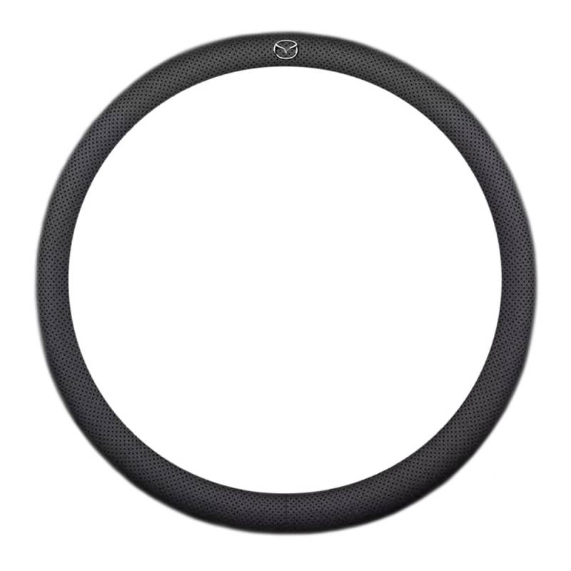 Auto Lenkrad-Abdeckung für Mazda 2 3 5 6 MX5 MX30 CX30 CX5 CX50 Leder Auto Lenkrad-Schutz Lenkradhülle rutschfest Lenkradschoner Langlebig Innendekor Zubehör,C von CXFFB