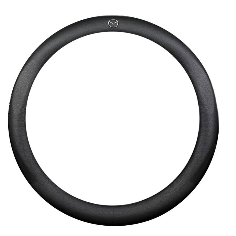 Auto Lenkrad-Abdeckung für Mazda MPV 2006 2007 2008 2009 2010 2011 2012 2013 2014 2015 2016 Leder Auto Lenkrad-Schutz Lenkradhülle rutschfest Lenkradschoner Langlebig Zubehör von CXFFB