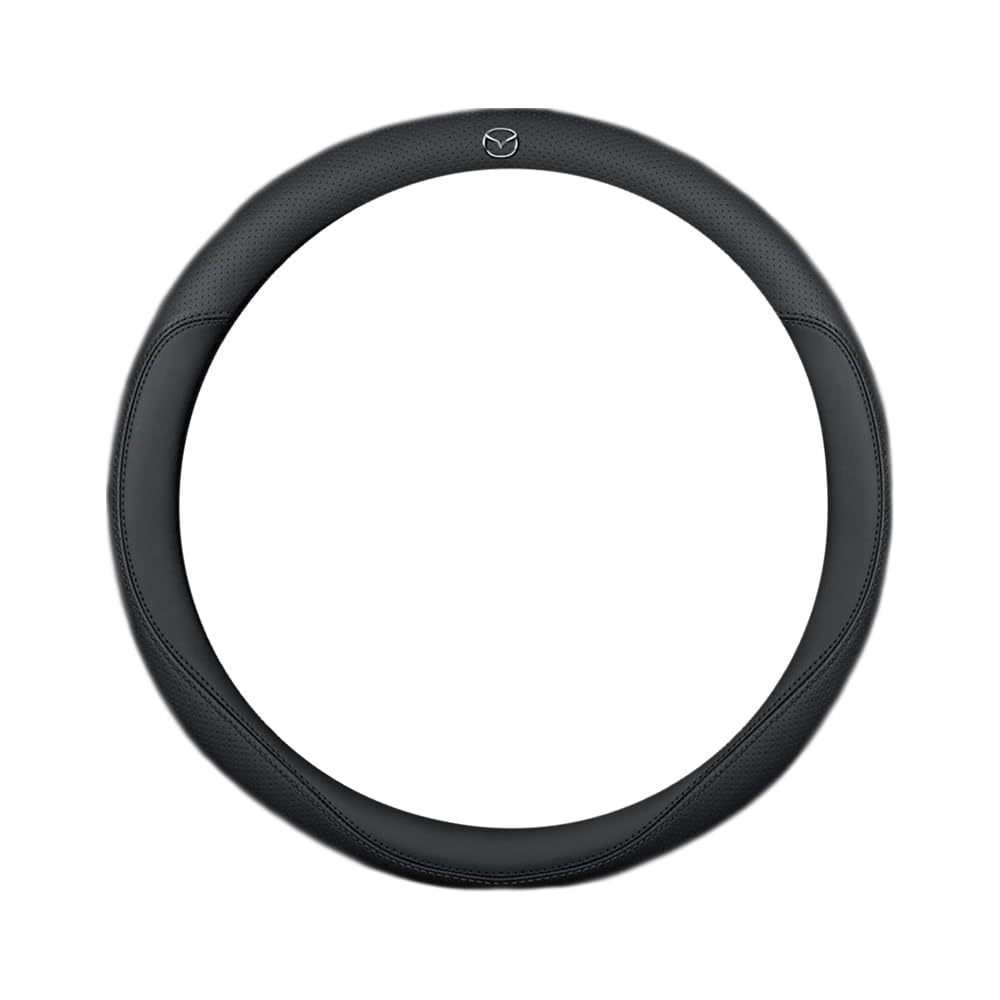 Auto Lenkrad-Abdeckung für Mazda Mazda3/6 CX5 CX4 CX30 Leder Auto Lenkrad-Schutz Lenkradhülle rutschfest Lenkradschoner Langlebig Innendekor Zubehör,C Auto Lenkrad-Abdeckung für Mazda Mazda3/6 CX5 CX4 CX30 Leder Auto Lenkrad-Schutz Lenkradhülle rutschfest Lenkradschoner Langlebig Innendekor Zubehör,C von CXFFB