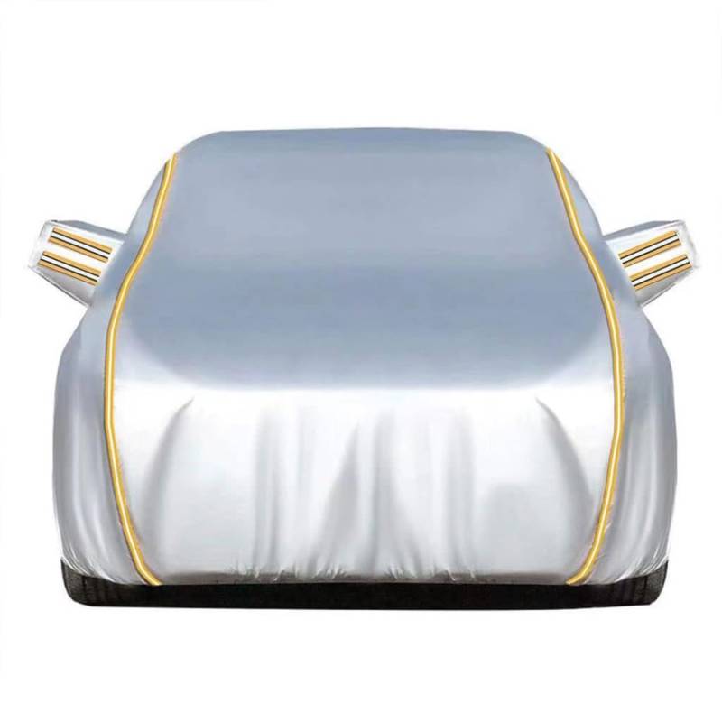 Autoabdeckung für Mazda 929 Coupe LA2 1.Gen 1973 1974 1975 1976 1977 1978 wasserdichte Atmungsaktive Autoabdeckungen Outdoor UV-Staubschutz Auto Abdeckplane,Silver von CXFFB