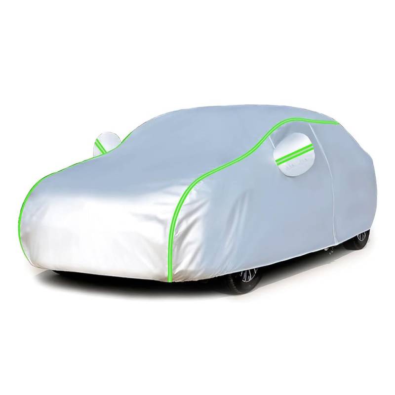 Autoabdeckung für Mazda MX-5 MX5 Miata Roadster (Type NB-FL) 2000 2001 2002 2003 2004 2005 Wasserdicht Outdoor Autoabdeckungen Atmungsaktiv Vollgarage Abdeckplane Auto Schutzhülle,Silver von CXFFB