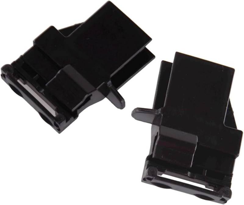CXXSW [Replacement] 1 Paar Schwarze Front-Schiebedach-Sonnenblenden-Clip-Festschnalle, 70800-TLY-H11, kompatibel for Honda, for CRV 2017-2021 von CXXSW