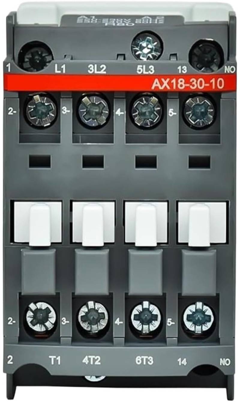 CXXSW [Replacement] 18A 3P AC-Schütz, for Spulenspannung AC220V AC110V AC24V AC380V, for Modelle AX18-30-10, AX18-30-01-Ax18-30-10 Ac220v von CXXSW