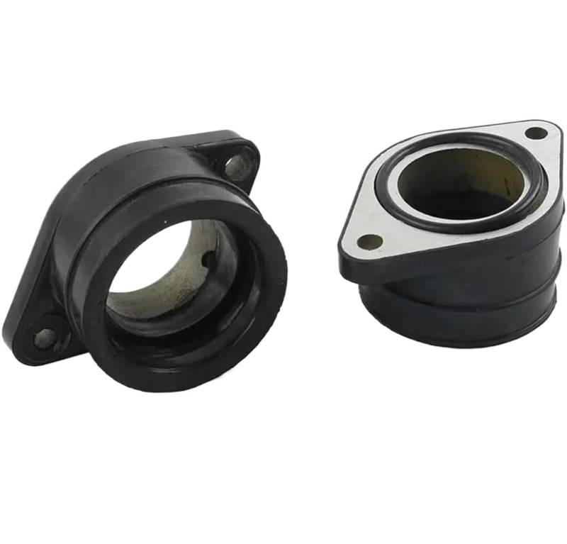 CXXSW [Replacement] 2 STÜCKE Vergaser-Ansaugkrümmer, Kompatibel mit CB400T CB450T, CB450SC, CM400, Motorradzubehör 16211-413-000-Schwarz von CXXSW