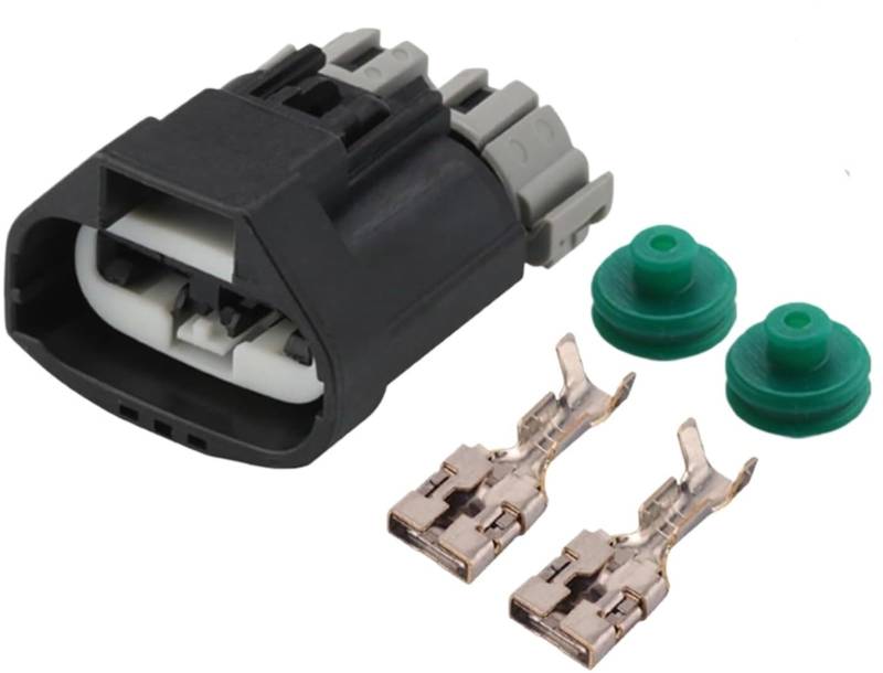 CXXSW [Replacement] 2-poliger Stecker for Servopumpe, Kfz-Buchsenbuchse, 1/5/10/20/50, 7283-3214-30-2p Buchse-1 Satz von CXXSW