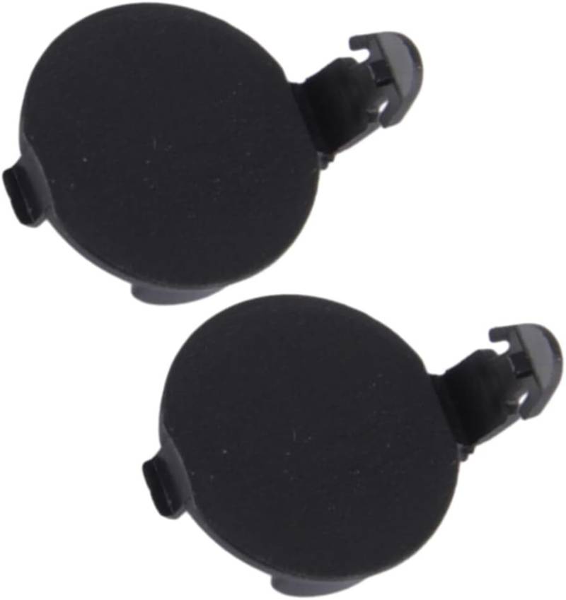CXXSW [Replacement] 2 x Schwarze ABS-Abdeckkappe for das Schraubenloch des Innentürgriffs, kompatibel mit Toyota, for Corolla 2014-2018 von CXXSW