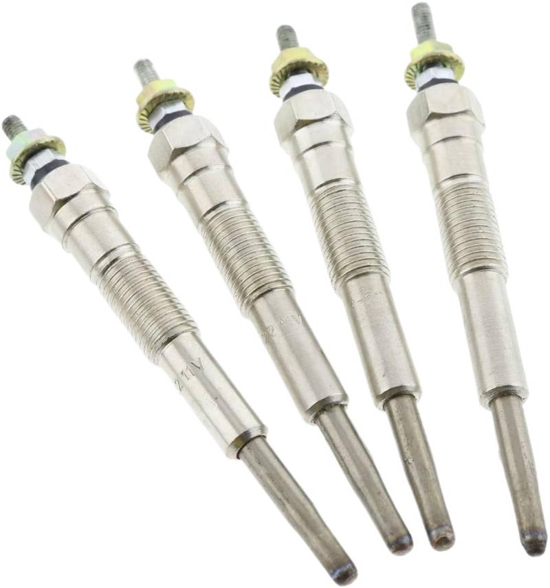 CXXSW [Replacement] 4 STÜCKE Glühkerzen for Dieselheizung, 1KZ-TE KZN165 KZN185, 19850-67020 19850-67030, for Toyota, for Hilus, for Hiace 3.0L Autoheizung von CXXSW
