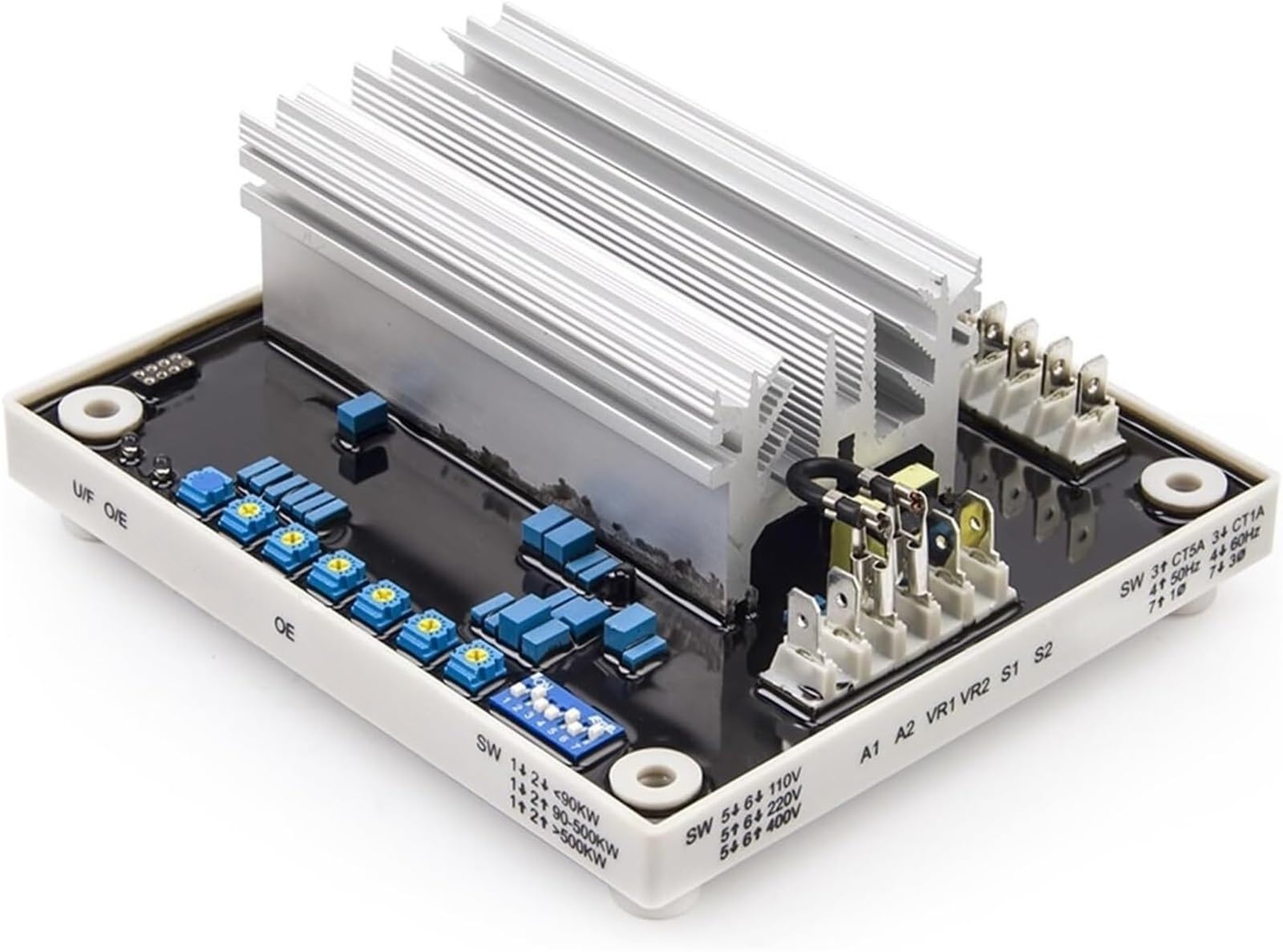 CXXSW [Replacement] 8 Automatischer Spannungsregler AVR, ADVR-083, Kompatibel mit bürstenlosem PMG-Generator, Hybrid-Analog-Digital-Sensing von CXXSW