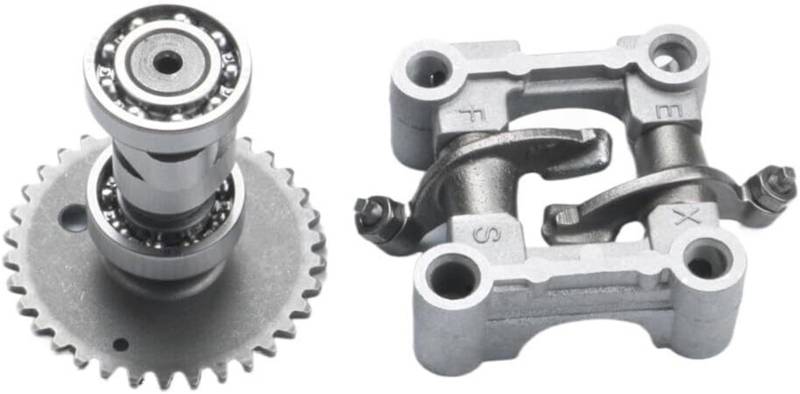 CXXSW [Replacement] A9 Nockenwelle und Kipphebelbaugruppe Standard, for GY6 50cc 80cc 100cc, 139QMB, 139QMA, for Karts-Standard-NOCKENWELLE von CXXSW