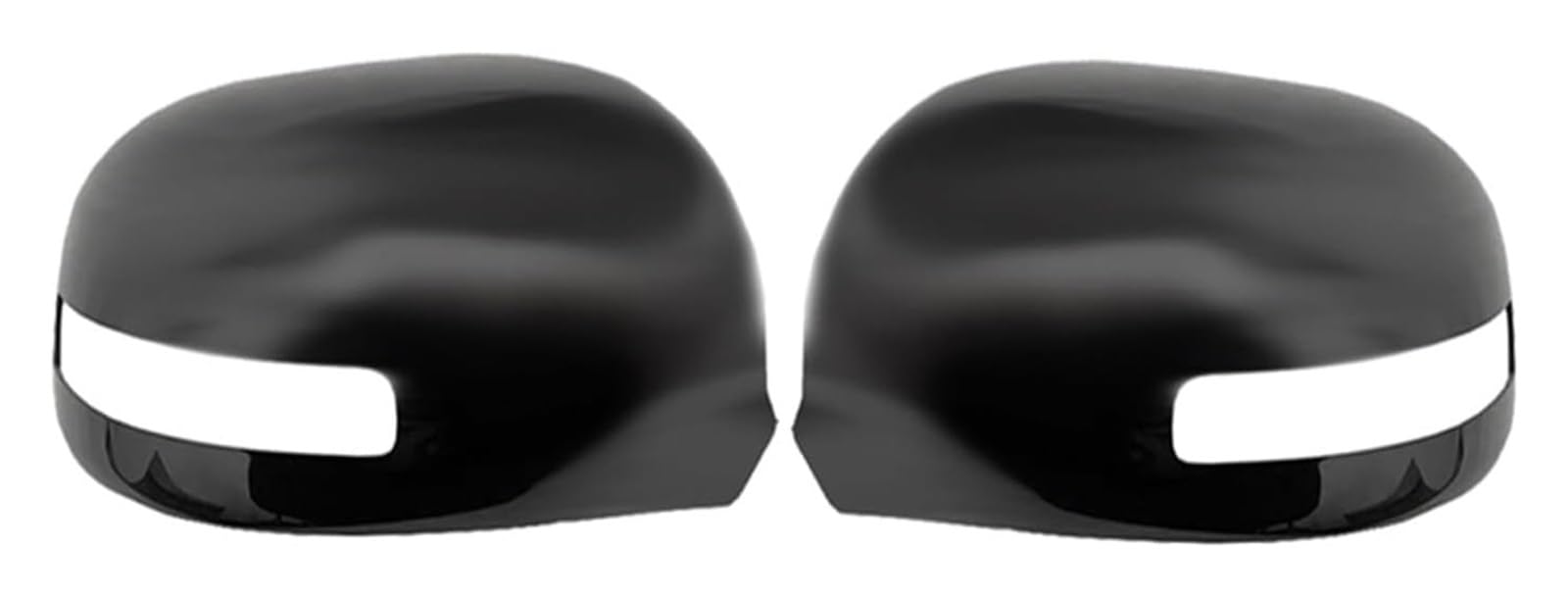 CXXSW [Replacement] Abdeckungsschale for seitliche Rückspiegel der Autotür, glänzend Schwarze Teile, Sprühfarbe for Mitsubishi, for Outlander, 2013-2018 von CXXSW