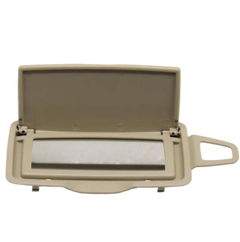 CXXSW [Replacement] Auto Links Rechts Sonnenschutz Visier Make-up Kosmetikspiegel Abdeckung, for GL, for ML, for GLE, for GLS, W166 W292, Kompatibel mit Teil 1668100110-Dunkelbeige Links von CXXSW