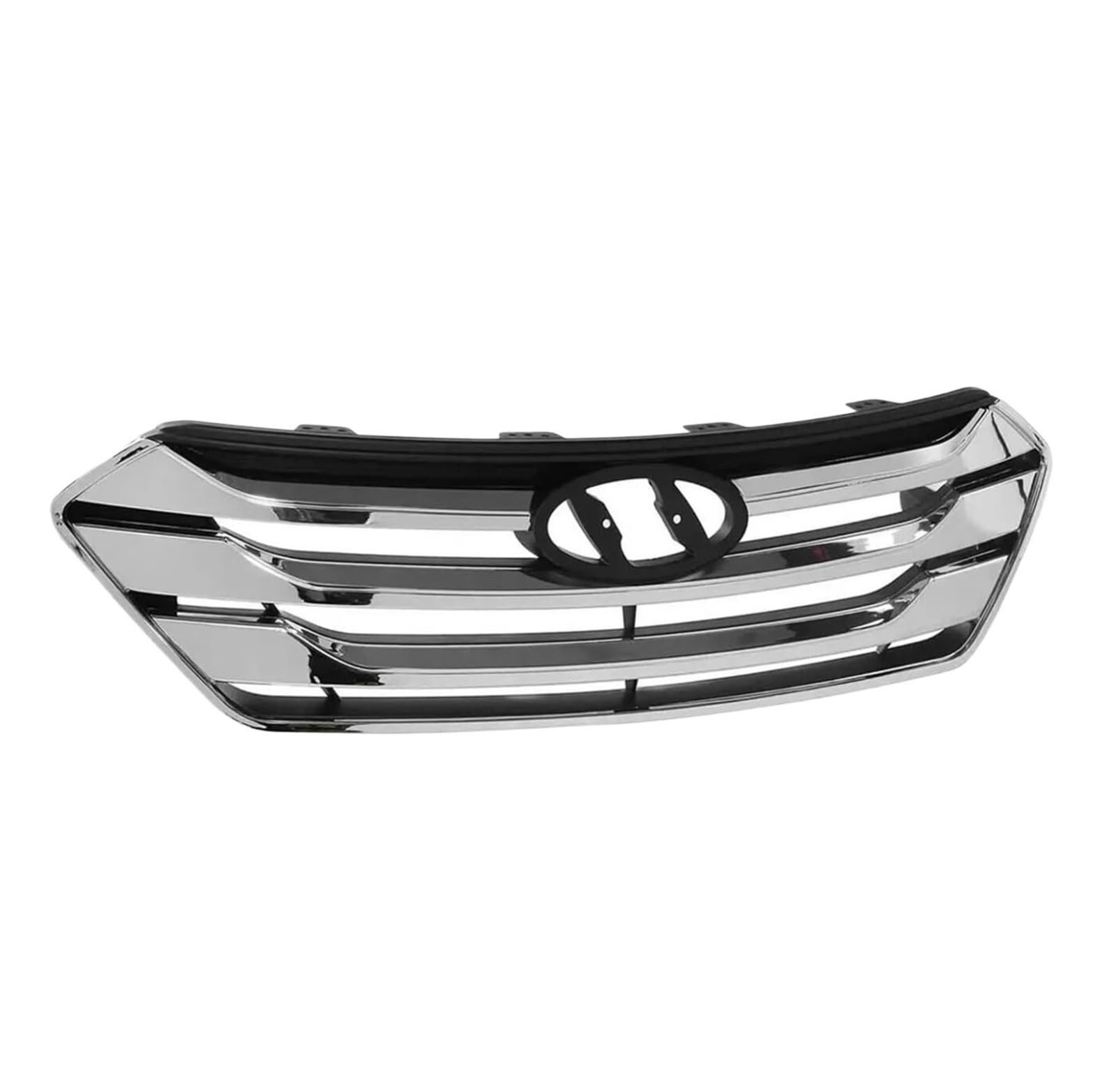CXXSW [Replacement] Autogrill, Chrom-Silber-ABS, Direkter Ersatz, Autogrill, for Hyundai, for Santa, for Fe, for Sport, 2013-2016, SUV von CXXSW