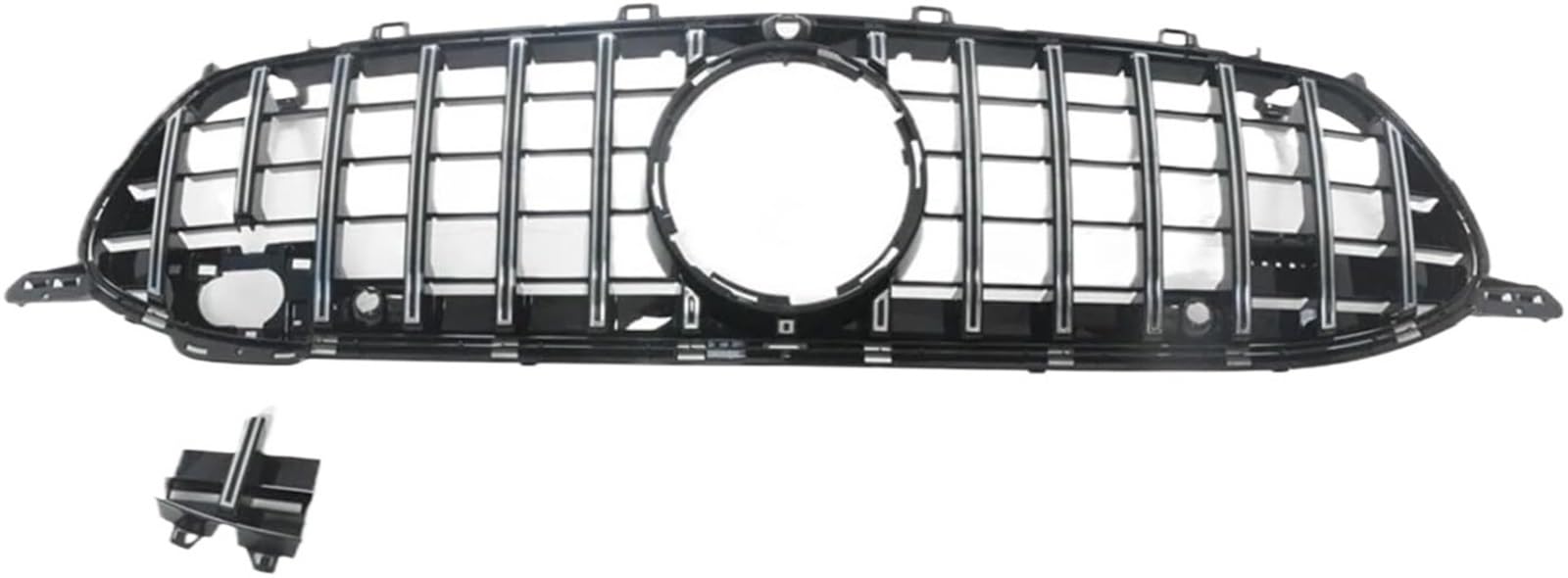 CXXSW [Replacement] Autoteile Frontgrill-Renngrills, for Mercedes-Benz, for AMG GT 53 63 2018-2020, for 4-Türer-Coupé, nur schwarzes Auto-Oberstoßstangen-Motorhauben-Maschengitter-Kit von CXXSW
