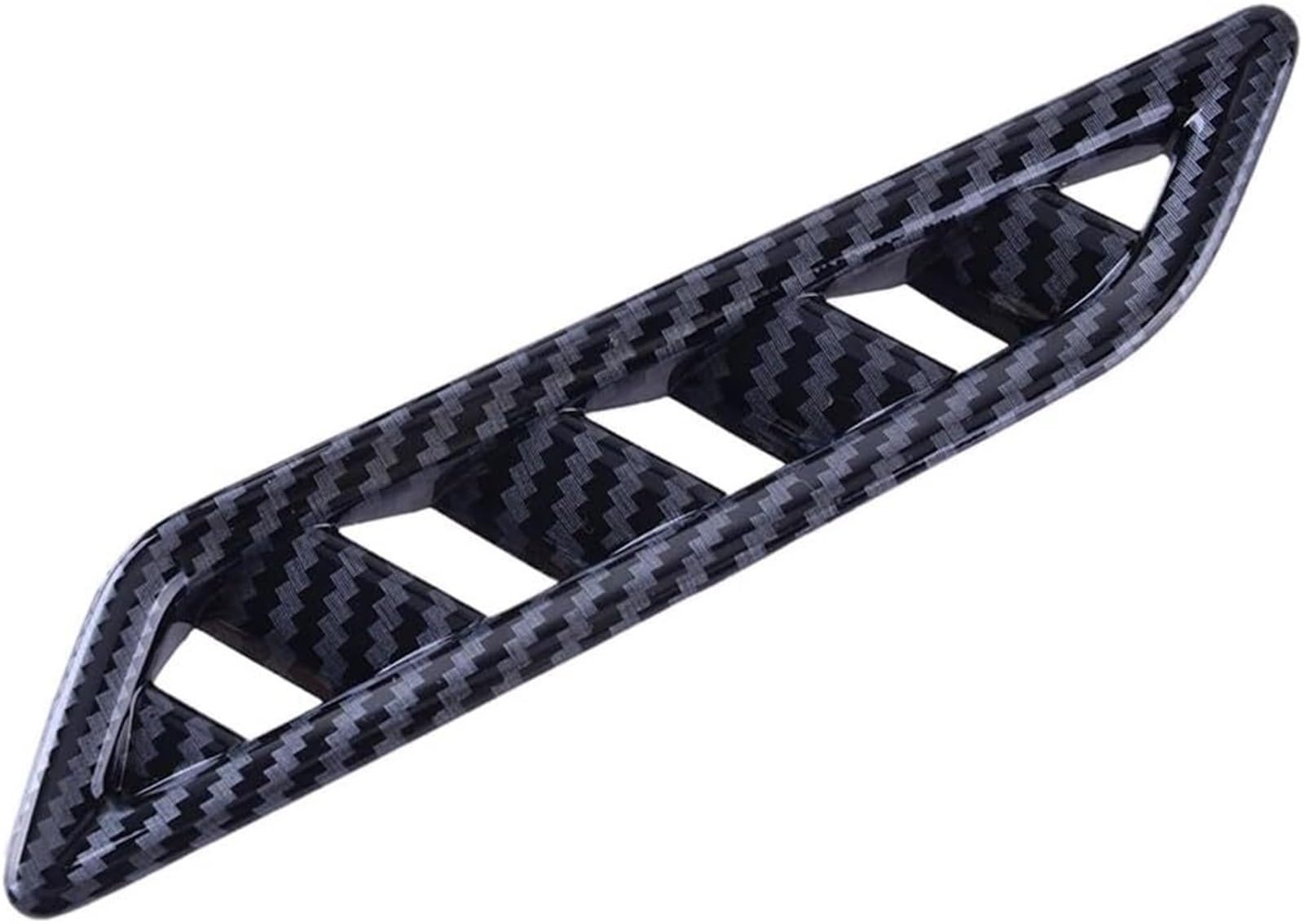 CXXSW [Replacement] Blendrahmen for die Lüftungsschlitze des Armaturenbretts, 2-teilig/Set im schwarzen Carbonfaser-Stil, for Volkswagen, for Jetta MK7 2019, 2020 von CXXSW