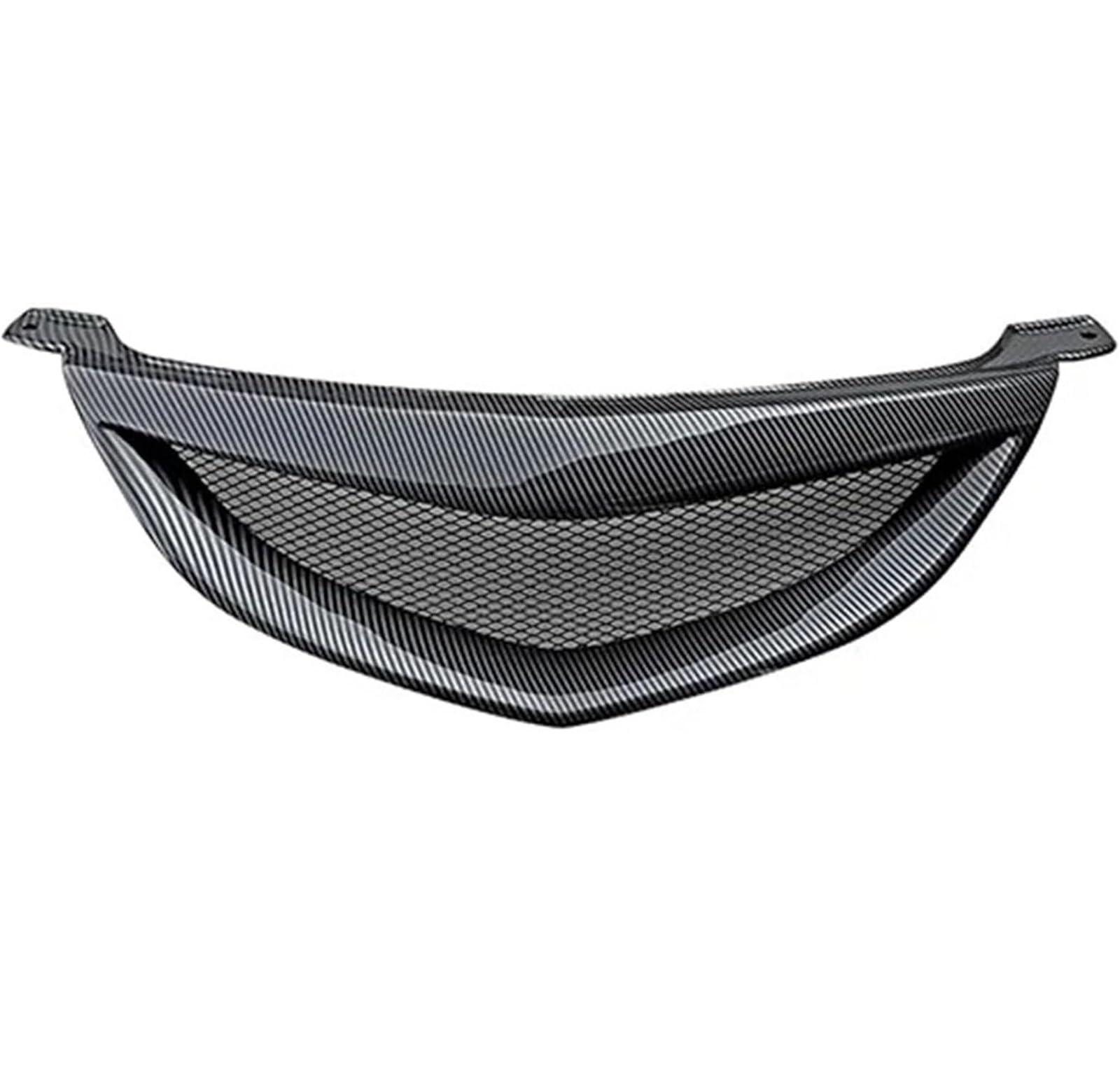 CXXSW [Replacement] Frontgrill, Renngrill Stoßstangengitter Frontgrill Auto-Umbauabdeckung Auto-Kühlergrill, for Mazda, 3 for Limousine, 2006, 2007, 2008, 2009, 2010, 2011, 2012-Carbonoberfläche A von CXXSW