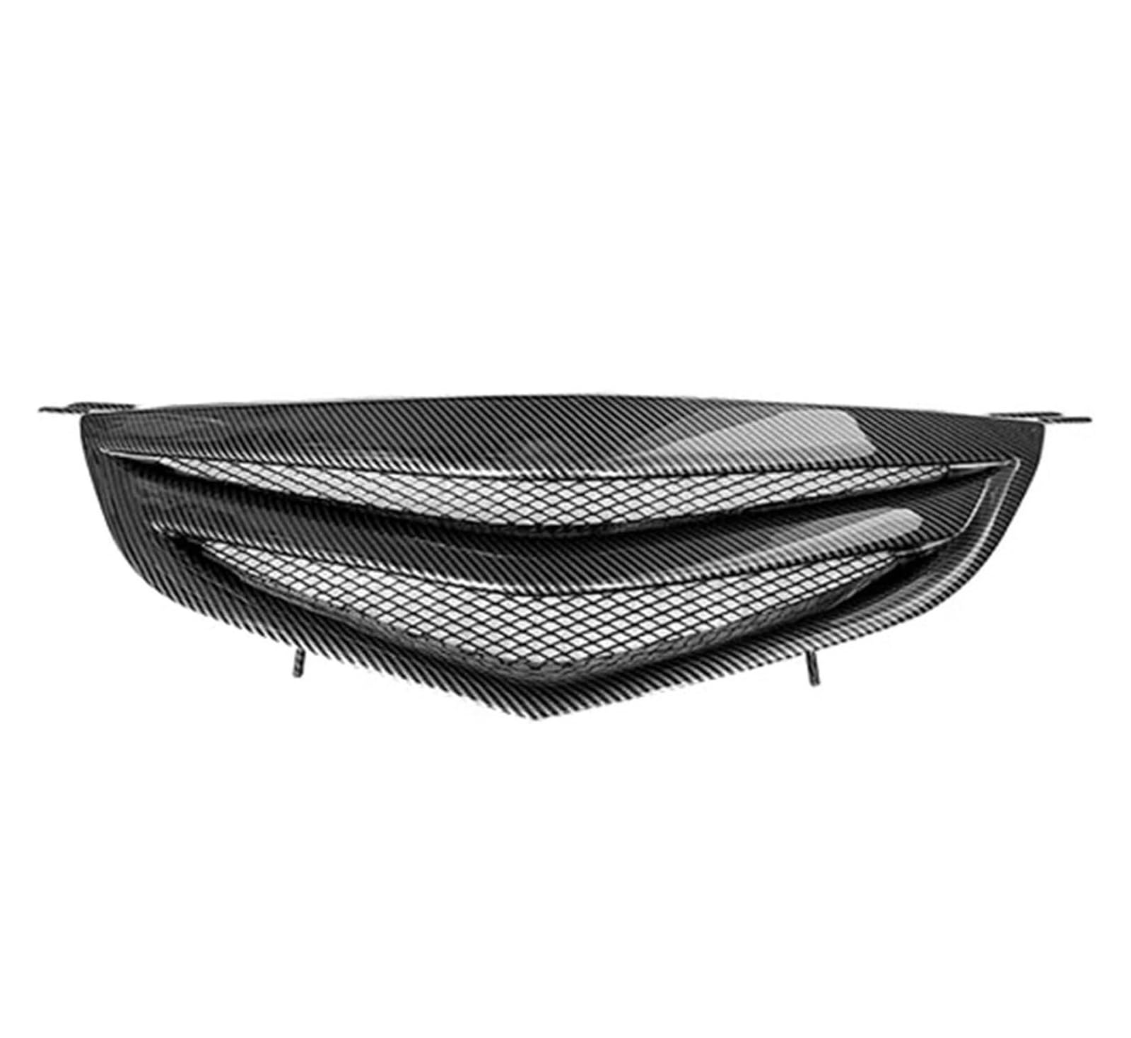 CXXSW [Replacement] Frontgrill, Renngrill Stoßstangengitter Frontgrill Auto-Umbauabdeckung Auto-Kühlergrill, for Mazda, 3 for Limousine, 2006, 2007, 2008, 2009, 2010, 2011, 2012-Carbonoberfläche B von CXXSW