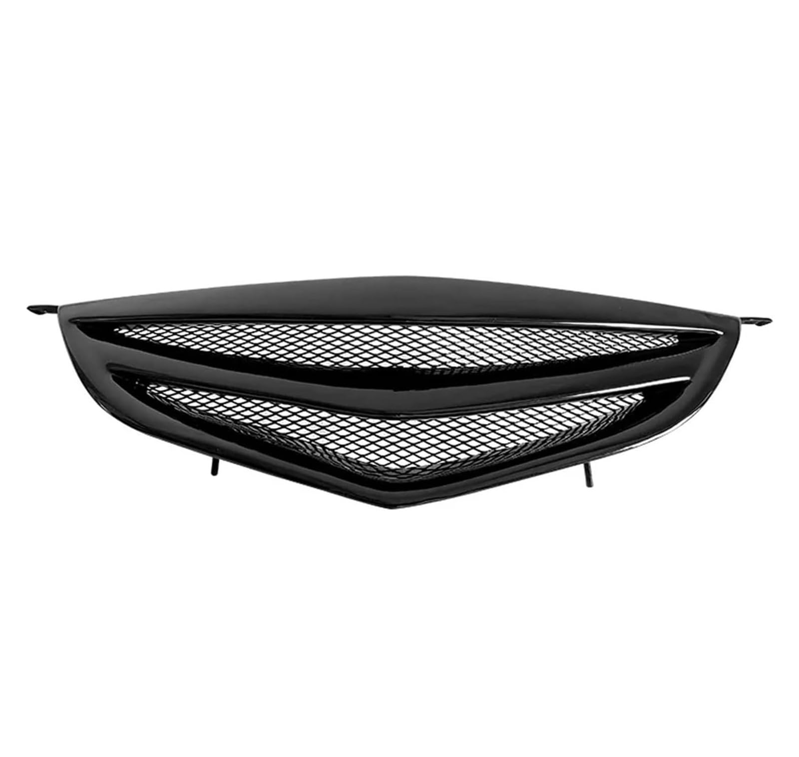 CXXSW [Replacement] Frontgrill, Renngrill Stoßstangengitter Frontgrill Auto-Umbauabdeckung Auto-Kühlergrill, for Mazda, 3 for Limousine, 2006, 2007, 2008, 2009, 2010, 2011, 2012-Schwarz glänzend B von CXXSW