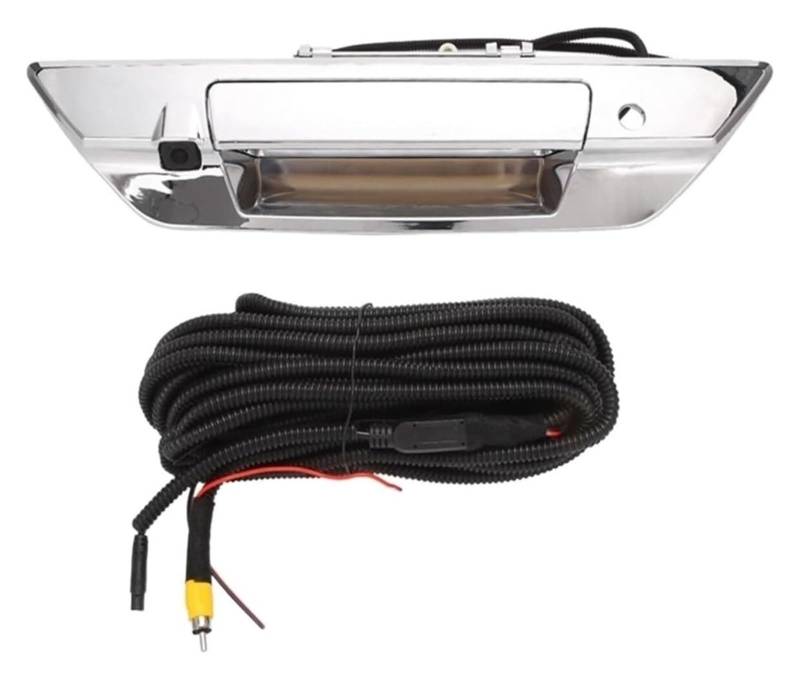 CXXSW [Replacement] Heckklappengriffblende mit Rückfahrkamera-Kabelbaugruppe, 69090-0K350, Loch for Rückfahrkamera-Schlüsselschloss, for Toyota, for Hilux, 2015-2022 von CXXSW