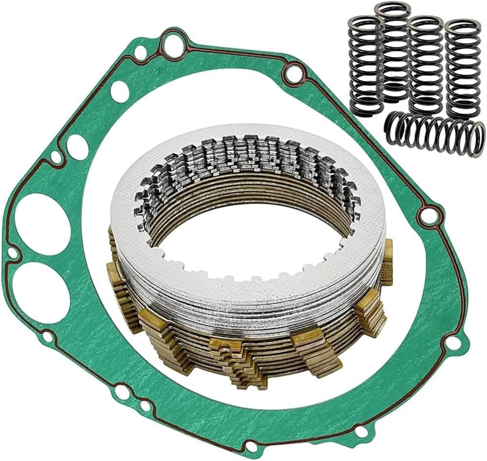 CXXSW [Replacement] Kupplungssatz Hochleistungsfedern Deckeldichtung, for Suzuki for GSXR 1000, GSX-R1000 2007 2008 von CXXSW