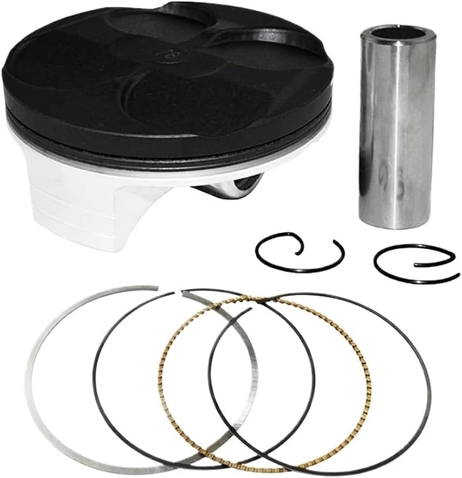 CXXSW [Replacement] Motorbaugruppe, 78 mm Motorradkolben und Kolbenringe for CRF250R 2004–2007, CRF250X 2004–2009, 2012–2013, Kolben und Ring von CXXSW