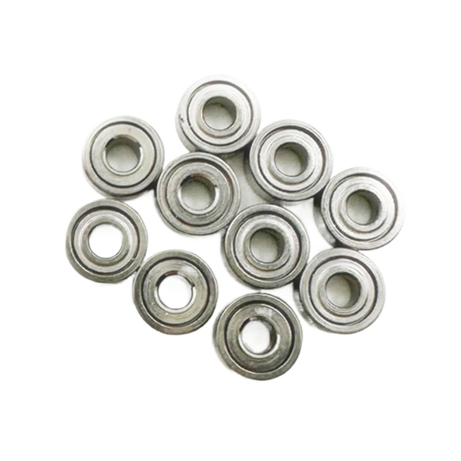 CXXSW [Replacement] Rillenkugellager 2 x 4 x 2 mm, 2 x 4 x 1,2 mm, kompatibel mit Miniaturlagern-2 x 4 x 2 mm-10 Stück von CXXSW