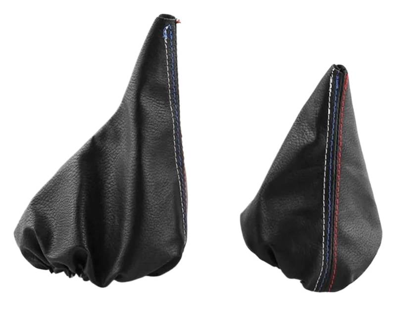 CXXSW [Replacement] Schalthebelmanschette, Ledermanschette for manuelle Handbremse, Auto-Schalthebelmanschette for BMW, E46, 3er-Reihe, E36, M3, 1991-1998 von CXXSW
