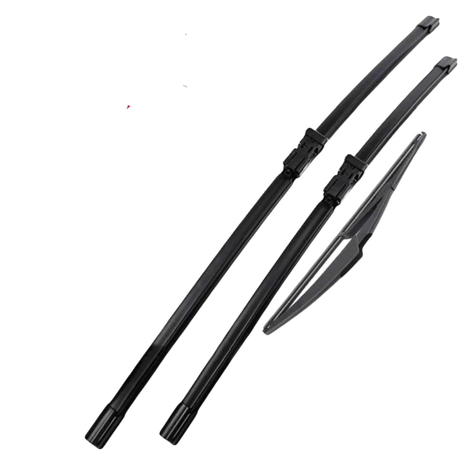CXXSW [Replacement] Scheibenwischer Vorne/Hinten Wischerblätter, for FIAT, for 500, 312, 2007-2017, 24''+14''+12'', Auto Scheibenwischer von CXXSW