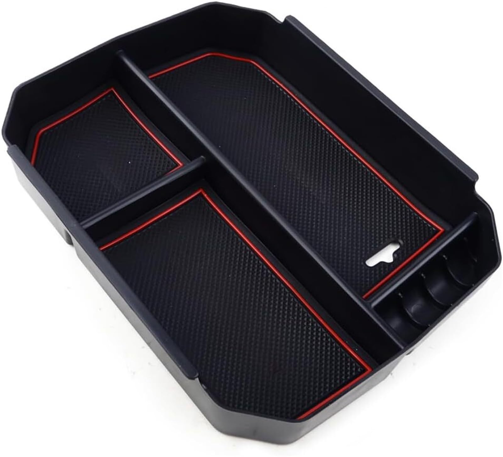 CXXSW [Replacement] Schwarzes Interieur-Aufbewahrungsbox for die Armlehne der Mittelkonsole, Palettenfach, kompatibel mit Toyota, for Highlander 2016–2019 von CXXSW