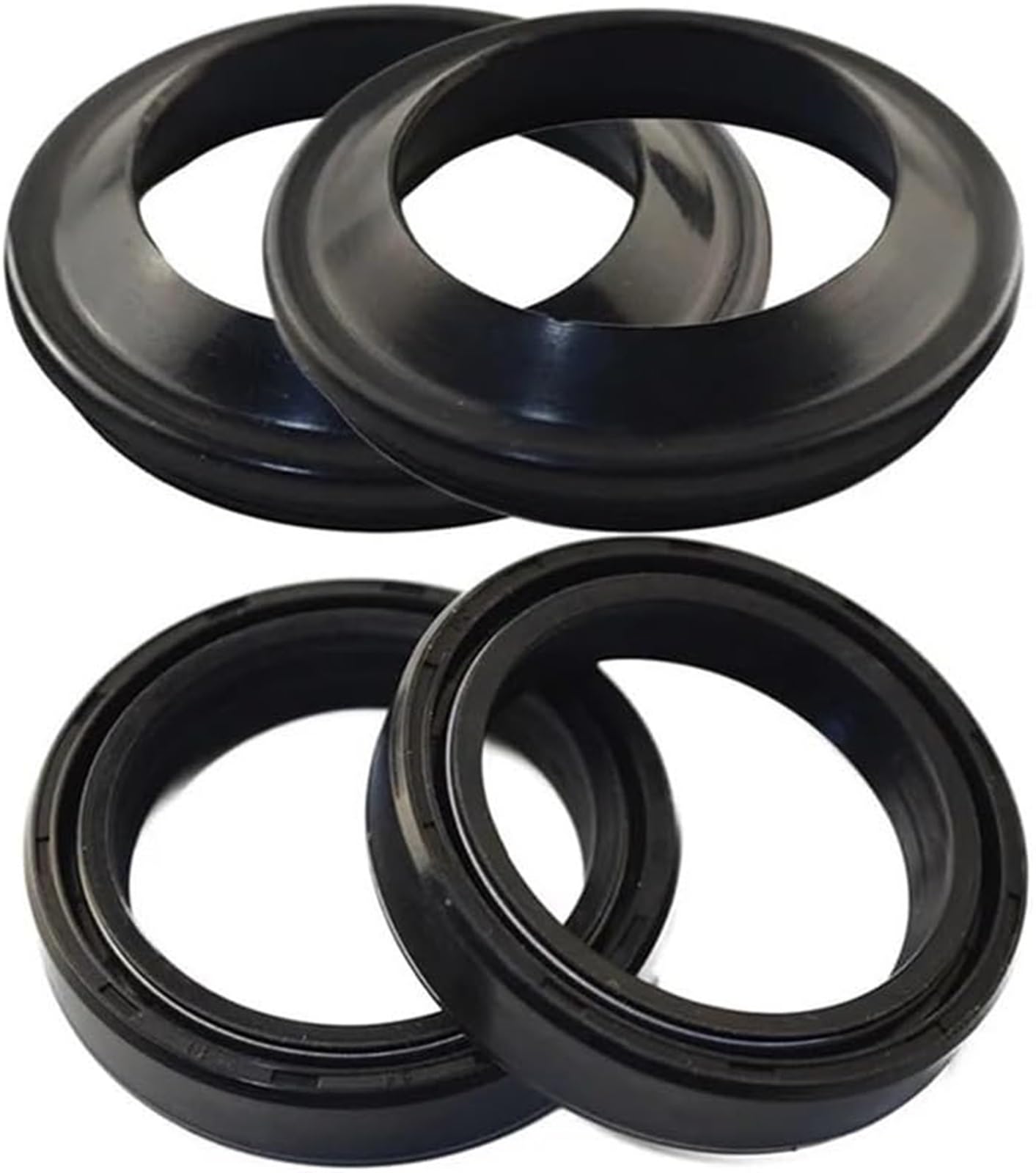 CXXSW [Replacement] Staubdichtung for Vorderradgabel for Motorrad, 41 x 53 x 8/10,5, 41 53, kompatibel mit VT750 XVS1100 GSF400 ZX-6R-Staub- und Öldichtung von CXXSW