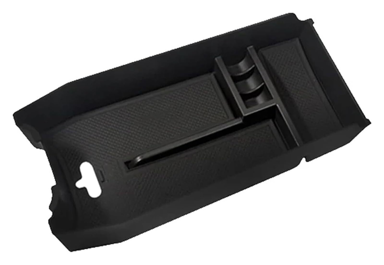 [Replacement] Aufbewahrungsbox for die Mittelkonsole im Auto, tragbares ABS-Organizer-Tablett for die Armlehne der Autokonsole, passend for Mercedes, for Benz, for CLS, C218, 2012–2017 – Schwarz CXXSW von CXXSW