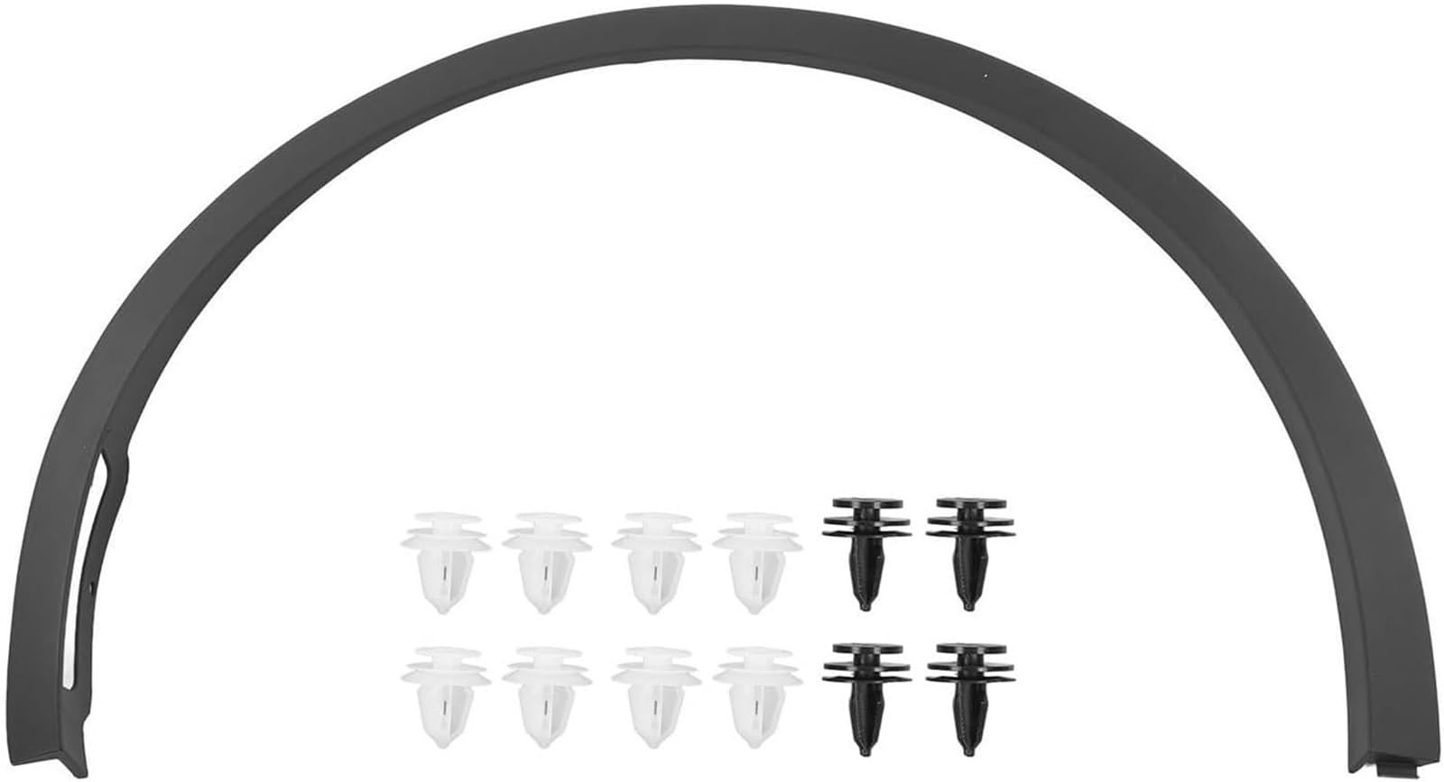 [Replacement] Autoseite for Kotflügel, verbreiterte Radform, Spritzschutzreifen, Augenbrauenbogen-Verbreiterungsform, Lippenzierleiste, kompatibel mit, for Modell Y 2020-2023, VORNE Links, 1 STÜCK CX von CXXSW